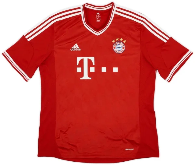 adidas 2013-14 Bayern Munich Home Shirt - 6/10 - (XL)