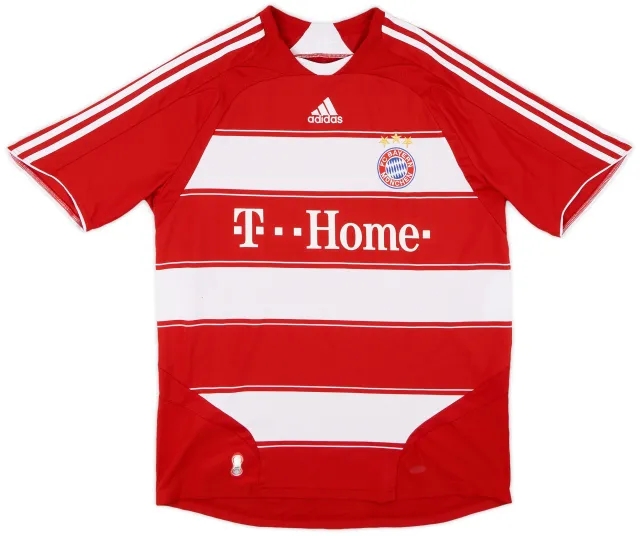 adidas 2007-08 Bayern Munich Home Shirt #4 - 7/10 - (L)