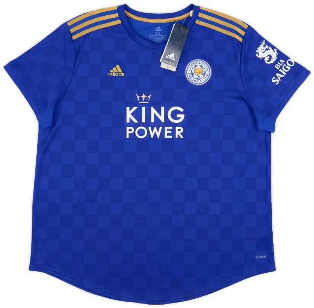 adidas 2019-20 Leicester Home Shirt (Women's XS)
