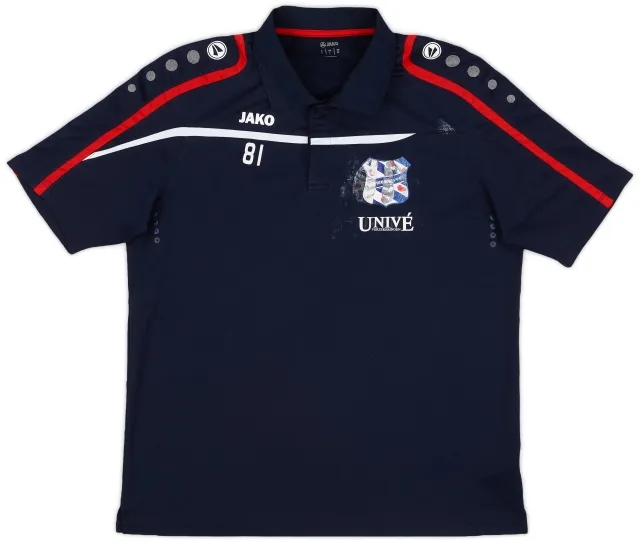 2010s Heerenveen Player Issue Jako Polo Shirt #81 - 3/10 - (L)