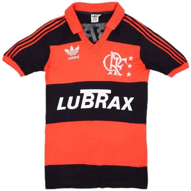 adidas 1987-90 Flamengo Home Shirt #10 - 8/10 - (S)