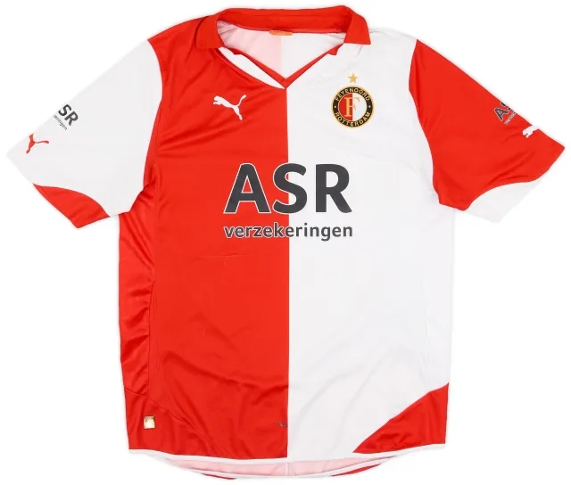 Puma 2010-11 Feyenoord Home Shirt - 6/10 - (L)