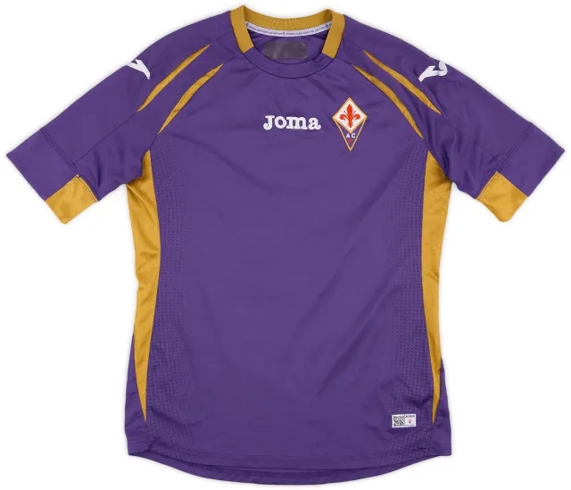 Joma 2014-15 Fiorentina Home Shirt #6 - 6/10 - (M)