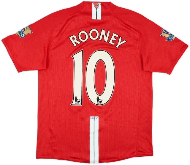 Nike 2007-09 Manchester United Home Shirt Ronaldo #7 - 7/10 - (L)