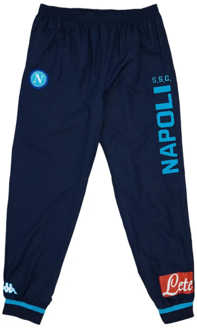 2015-16 Napoli Kappa Track Pants/Bottoms - 5/10 - (XXL)