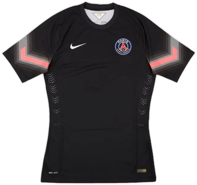 Nike 2014-15 Paris Saint-Germain GK Authentic S/S Shirt - 9/10 - (M)