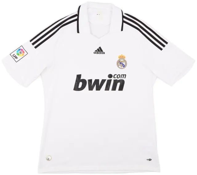 adidas 2008-09 Real Madrid Home Shirt - 5/10 - (L)