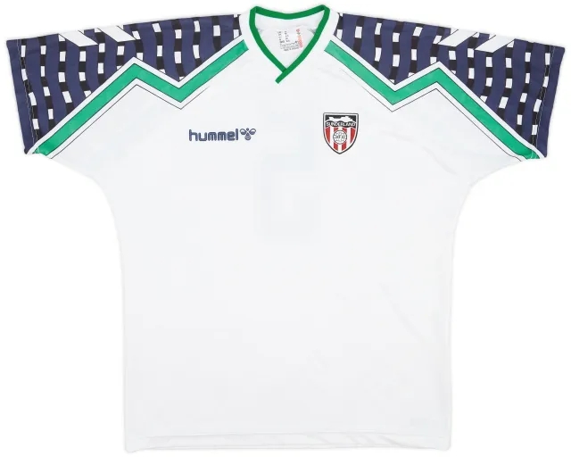 Hummel 1991-94 Sunderland Match Issue Away Shirt #5