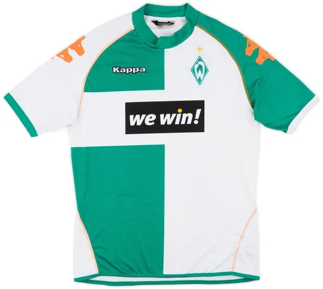 Kappa 2006-07 Werder Bremen Home Shirt - 7/10 - (3XL)