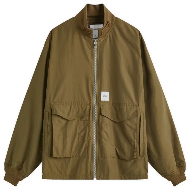 WTAPS Men's 10 WEP Jacket Olive Drab