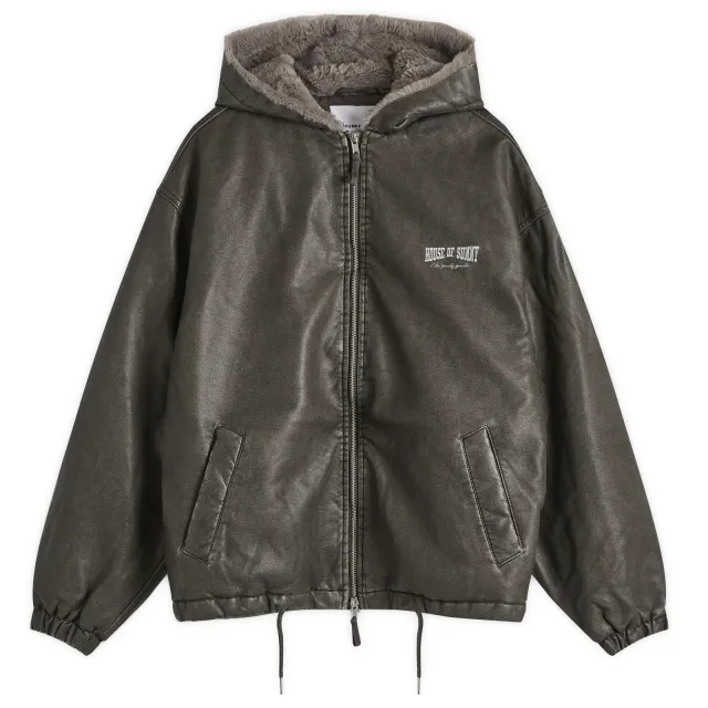 House Of Sunny Women's Heavyweight Fade Hoodie Grey