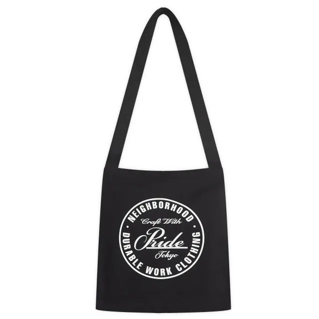 Neighborhood Men's Logo Shoulder Bag Black