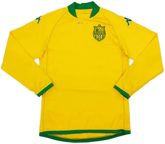 Kappa 2008-09 Nantes Home L/S Shirt - 5/10 - (M)