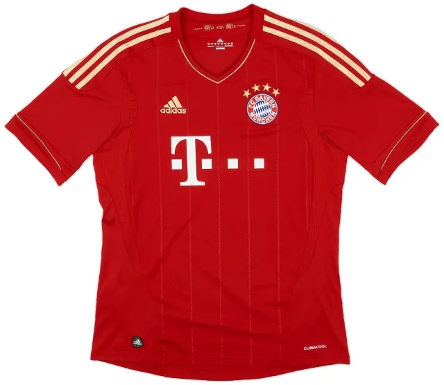 adidas 2011-13 Bayern Munich Home Shirt - 7/10 - (M)