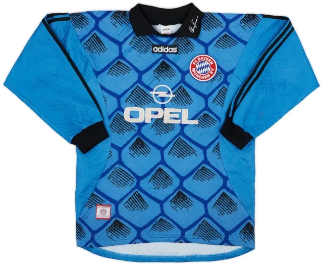 adidas 1996-98 Bayern Munich GK Shirt - 8/10 - (M)