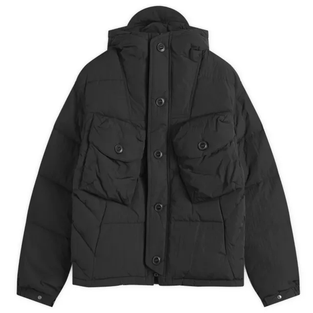 FrizmWORKS Men's Smock Hooded Jacket Black