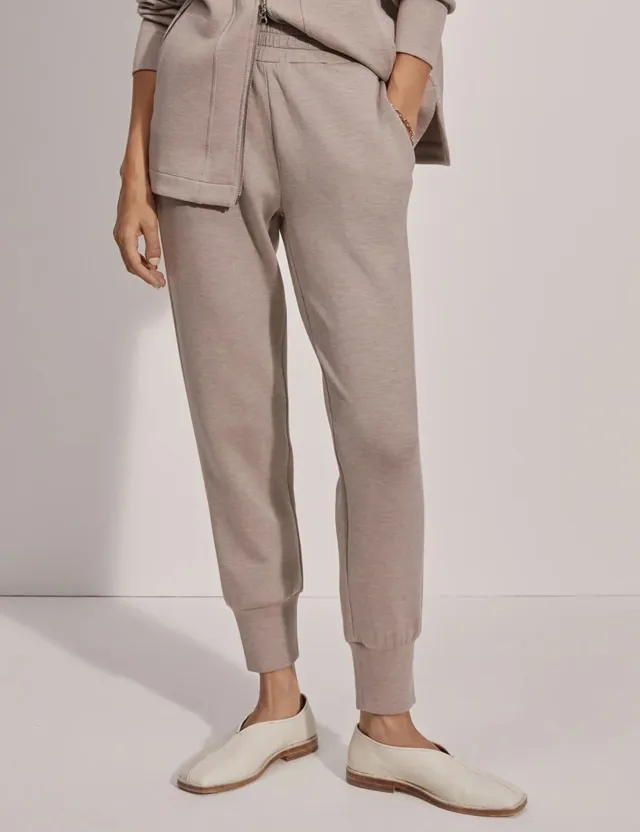 Nike Varley Women's The Slim Cuff Pant 27.5 - Taupe Marl - L - Brown - Size: Large