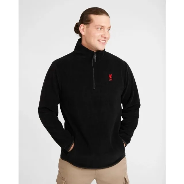 Liverpool FC LFC Quarter Zip Fleece