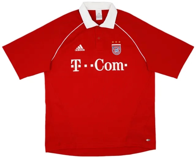 adidas 2005-06 Bayern Munich Home Shirt - 10/10 - (XL)