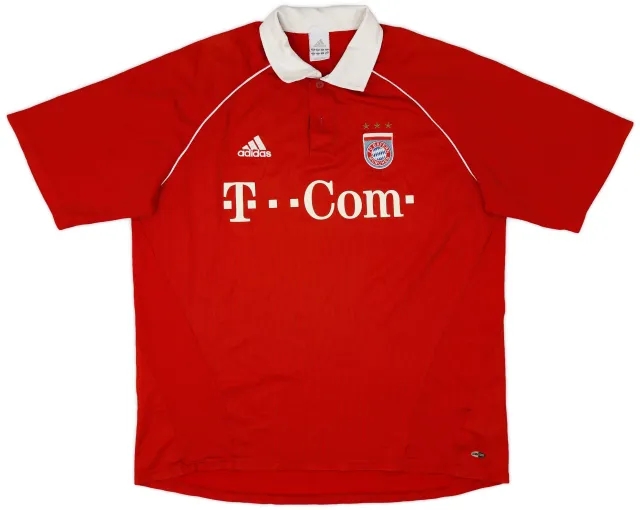 adidas 2005-06 Bayern Munich Home Shirt - 5/10 - (XL)
