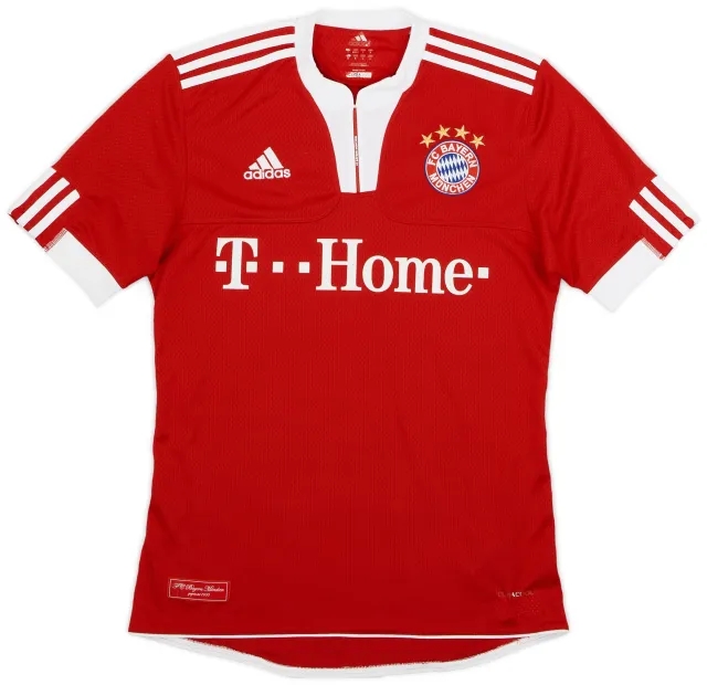 adidas 2009-10 Bayern Munich Home Shirt - 8/10 - (S)
