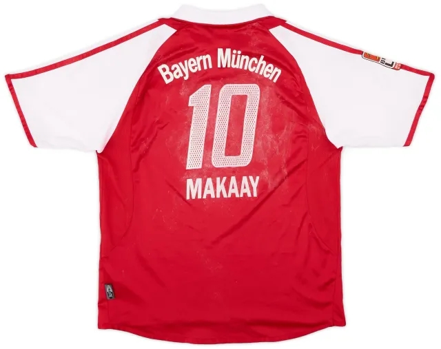 adidas 2003-04 Bayern Munich Home Shirt Makaay #10 - 4/10 - (XL.Boys)
