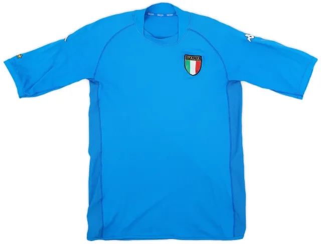 Kappa 2002 Italy Home Shirt - 4/10 - (XXL)
