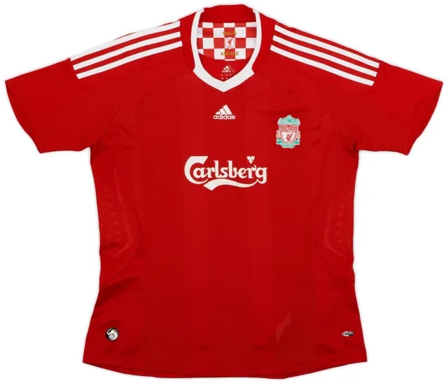 adidas 2008-10 Liverpool Home Shirt - 5/10 - (L)
