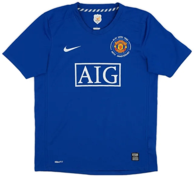 Nike 2008-09 Manchester United Third Shirt - 6/10 - (XL.Boys)