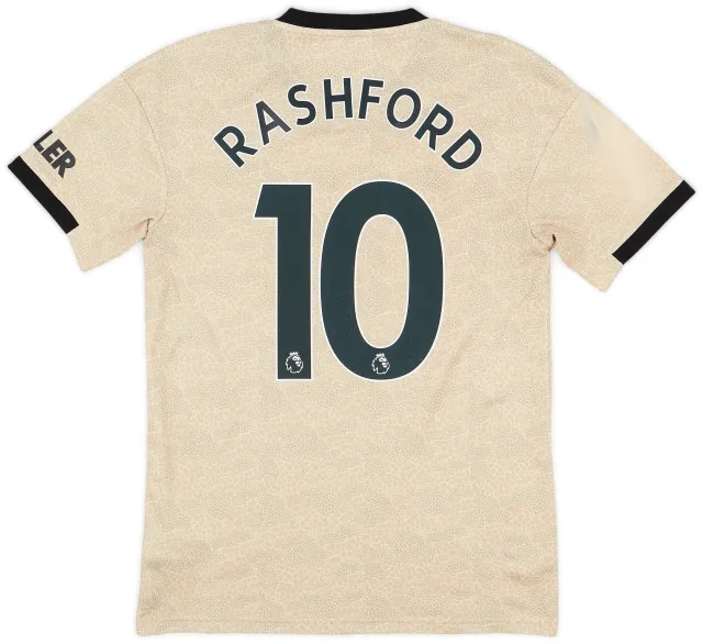 adidas 2019-20 Manchester United Away Shirt Rashford #10 - 7/10 - (S)