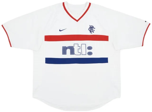 Nike 2000-01 Rangers Away Shirt - 7/10 - (XL)
