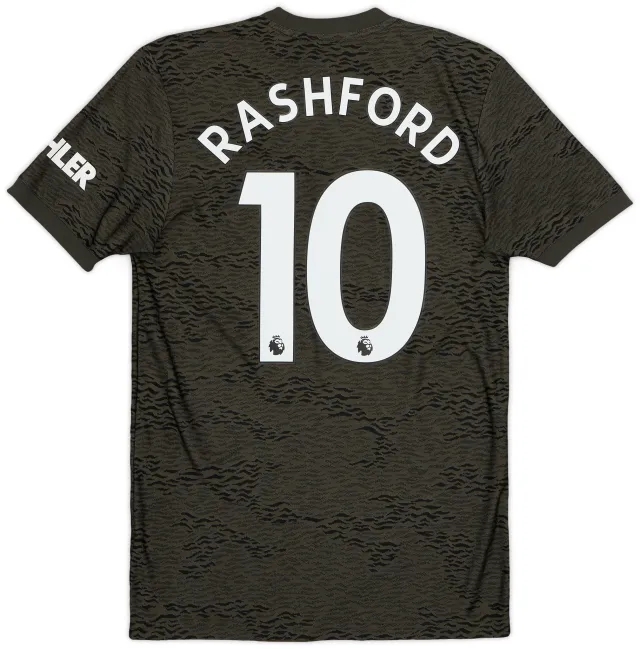 adidas 2020-21 Manchester United Away Shirt Rashford #10 - 10/10 - (S)