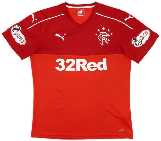 Umbro 2017-18 Rangers Away Shirt - 6/10 - (L)
