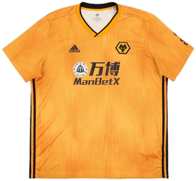 adidas 2019-20 Wolves Home Shirt - 5/10 - (XXL)