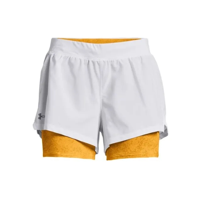 Under Armour IsoChill 2in1 Shorts Womens - White
