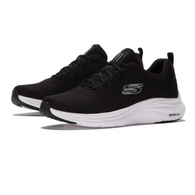 Skechers Women's Vapor Foam Sneaker in Black/White