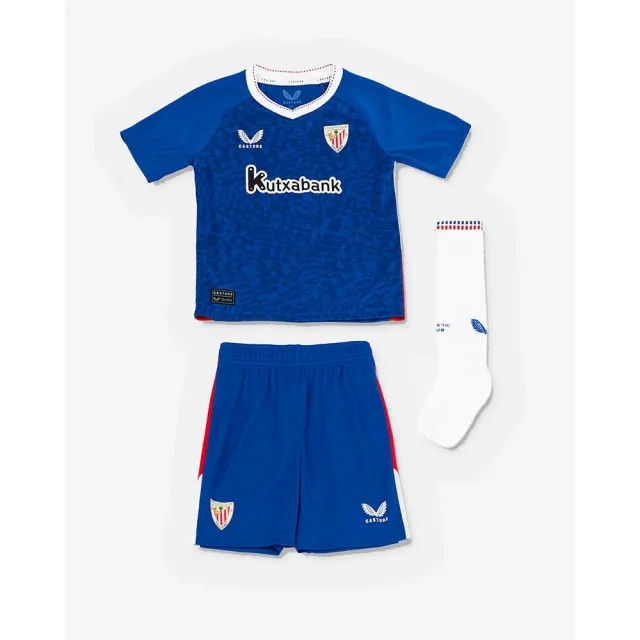 Castore Athletic Bilbao Kids SS Away Mini Kit 2024/25