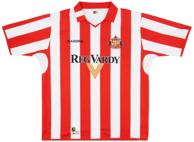 Diadora 2004-05 Sunderland Home Shirt - 9/10 - (XXL)