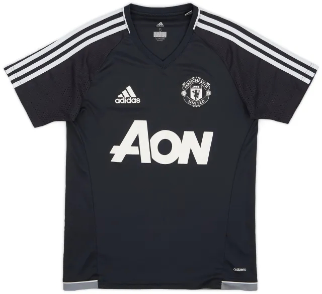 2017-18 Manchester United adidas Training Shirt - 7/10 - (S)