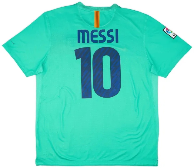 Nike 2010-11 Barcelona Away Shirt Messi #10 - 7/10 - (XL)