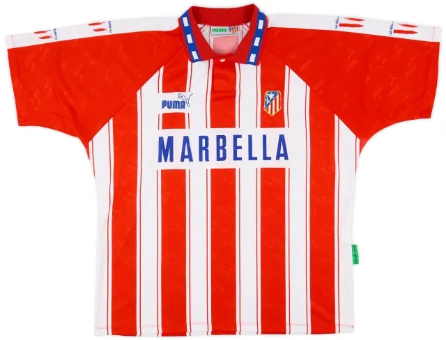Puma 1994-95 Atletico Madrid Home Shirt - 8/10 - (XXL)