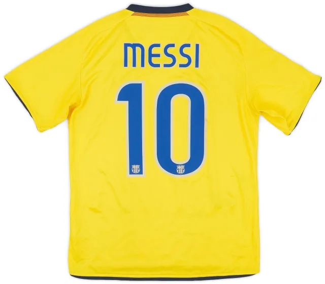 Nike 2008-10 Barcelona Away Shirt Messi #10 - 7/10 - (S)