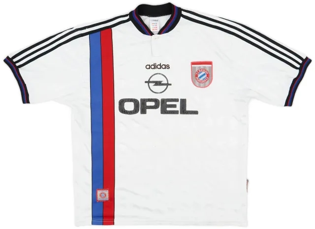 adidas 1996-98 Bayern Munich Away Shirt - 4/10 - (XL)