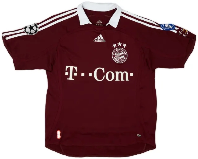 adidas 2006-07 Bayern Munich CL Shirt - 9/10 - (XL.Boys)