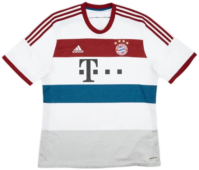 adidas 2014-15 Bayern Munich Away Shirt - 9/10 - (XL)