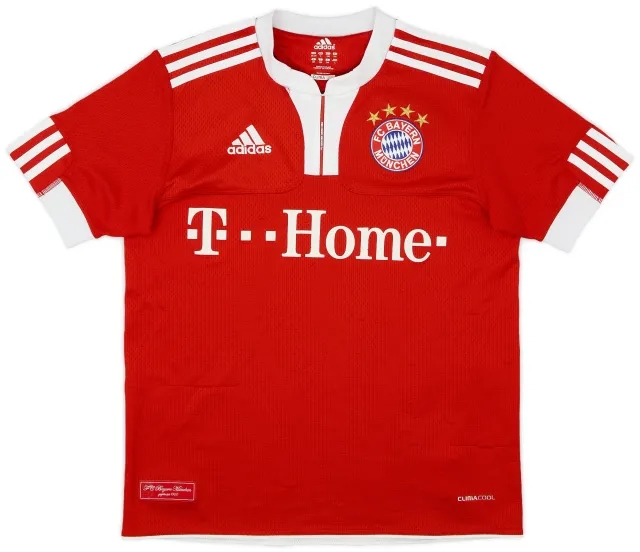adidas 2009-10 Bayern Munich Home Shirt - 7/10 - (L.Boys)