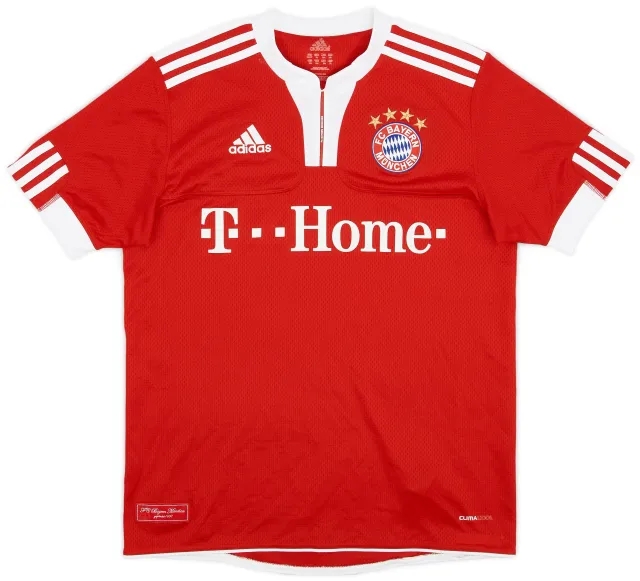 adidas 2009-10 Bayern Munich Home Shirt - 8/10 - (XL.Boys)