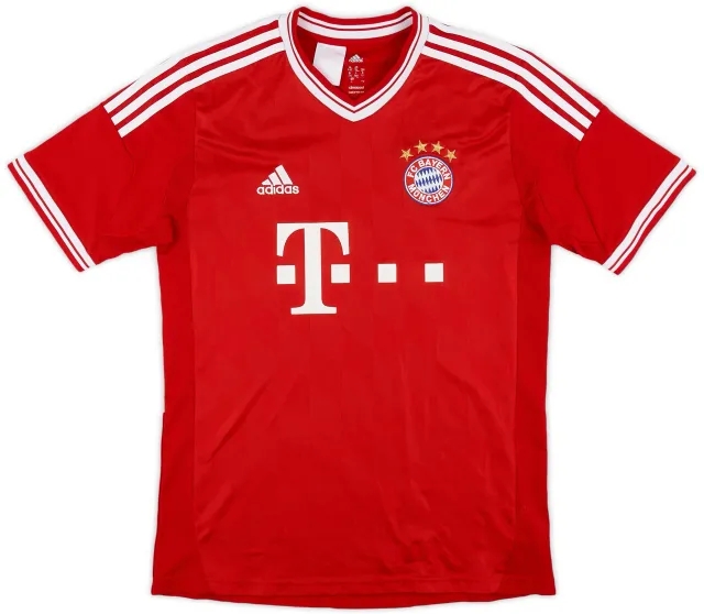 adidas 2013-14 Bayern Munich Home Shirt - 9/10 - (XL.Boys)