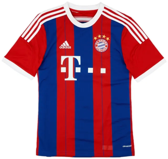 adidas 2014-15 Bayern Munich Home Shirt - 8/10 - (XL.Boys)