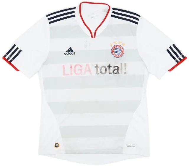adidas 2010-11 Bayern Munich Away Shirt - 4/10 - (L)